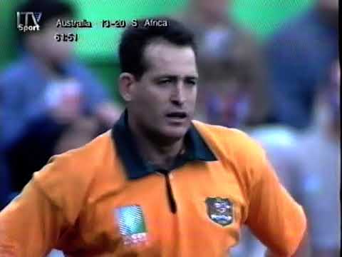Australia v South Africa - Pool A - Rugby World Cup 25-05-1995