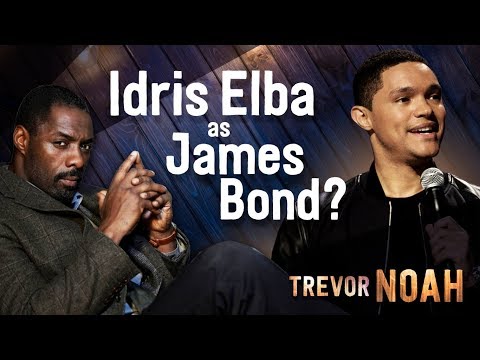 "Idris Elba as James Bond?" - (Afraid Of The Dark on Netflix) - TREVOR NOAH Video