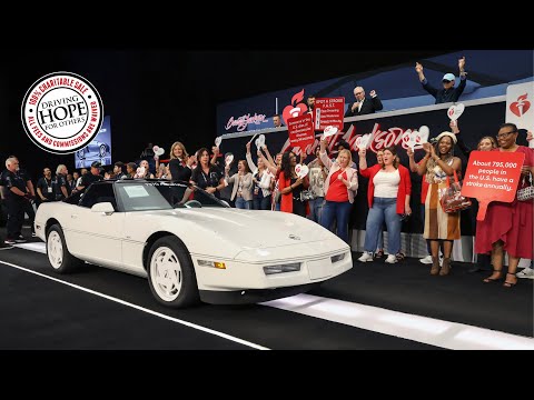 $200,000 CHARITY SALE! 1988 Chevrolet Corvette 35th Anniversary - BARRETT-JACKSON 2025 FALL AUCTION