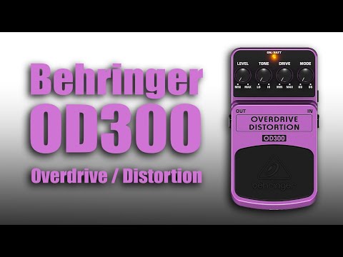 Behringer OD300 Overdrive Distortion Pedal image 2