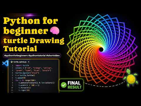 Draw 3d Cube Turtle Graphics Shorts Coding Python Programming