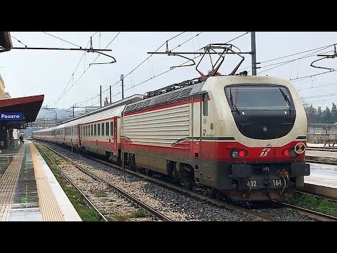 FRECCIABIANCA 8801 VENEZIA SANTA LUCIA - LECCE: ARRIVO E PARTENZA DA PESARO!