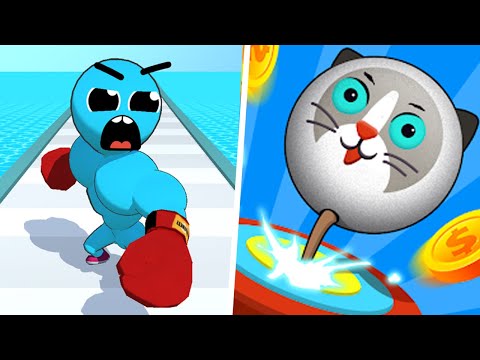 Level Up Runner | Pokeyball Run - Gameplay Walkthrough Max Levels (Part 1)