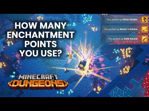 How many Enchantment Points You Use for Ancient Hunts? | Minecraft Dungeons