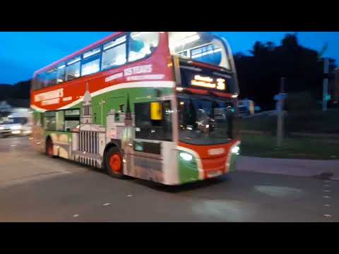 Nottingham city Transport - 125 years Enviro 400 627 (YN14 MVH) at Lenton Abbey (16/10/22)