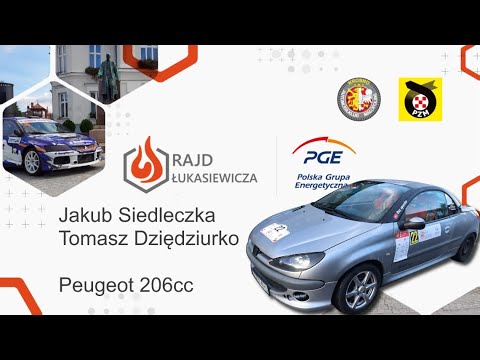 J. Siedleczka / T. Dziędziurko - Peugeot 206cc - KJS Rajd Łukasiewicza - PS ODTJ Krosno