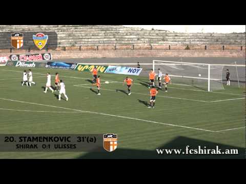 APL, round 2, 09.08.2015: Shirak 3:2 Ulisses, highlights