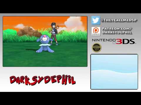 Pokemon Moon playthrough pt4 - Initiation Battle! First Real Pokemon Duel