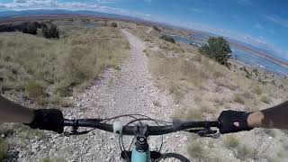 The last bit of the Arkansas Point trail