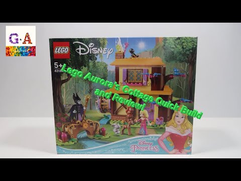 Lego Aurora's Forest Cottage quick Build and Review!