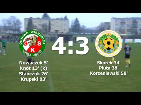 2018.11.04 Ogniwo Wierzbica - Frassati Fajsławice 4:3. skrót meczu