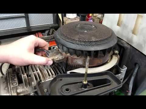 How to gap a coil on a Briggs and Stratton