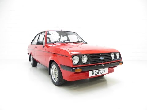 A Formidable Ford Escort Mk2 RS2000 Custom in Original Condition - SOLD!