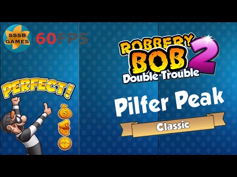 Robbery Bob 2: PILFER PEAK - Level 1 To 20 , 3 Stars , iOS/Android Walkthrough