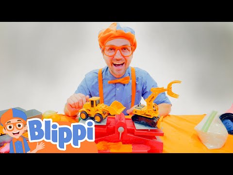 Blippi Learns What's Heavier or Lighter? | Blippi's Stories and Adventures for Kids | Moonbug Kids