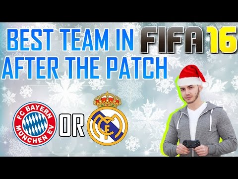 FIFA 16 BEST TEAM AFTER THE PATCH