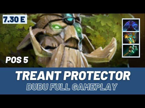 Treant + Morph = broken laning combo | DuBu Full Gameplay | Dota2 7.30