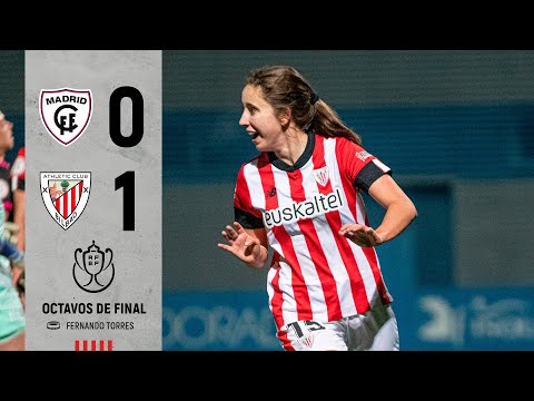 Imagen de portada del video HIGHLIGHTS | Madrid CFF 0-1 Athletic Club | Kopa 1/8