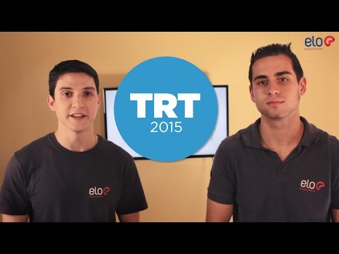 TRT 2015 - CURSO PARA CONCURSO