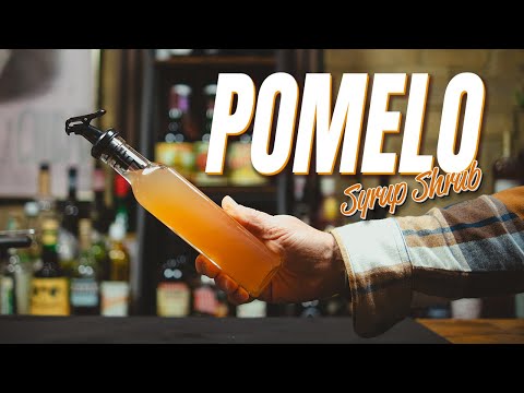 The Perfect Homemade Pomelo Syrup Shrub Technique