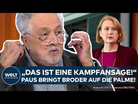 HENRYK M. BRODER: Lisa Paus bringt Kolumnist auf die Palme! Geschlechtsänderung "ein Menschenrecht"