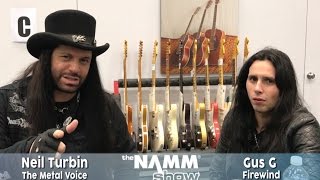 Gus G (Ozzy Osbourne, Firewind) Interview at NAMM 2017 w/ Neil Turbin-The Metal Voice