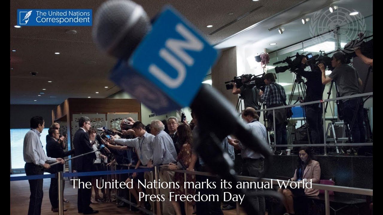 The United Nations marks its annual World Press Freedom Day