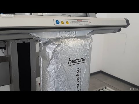 YouTube video: V-type - Nuts vacuum packaging with gas flushing
