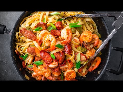 This Easy Spicy Shrimp Pasta Is A Gamechanger