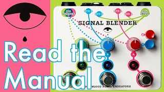 Video thumbnail for The Most Versatile Pedal?! Signal Blender - Read the Manual by kevwyxin