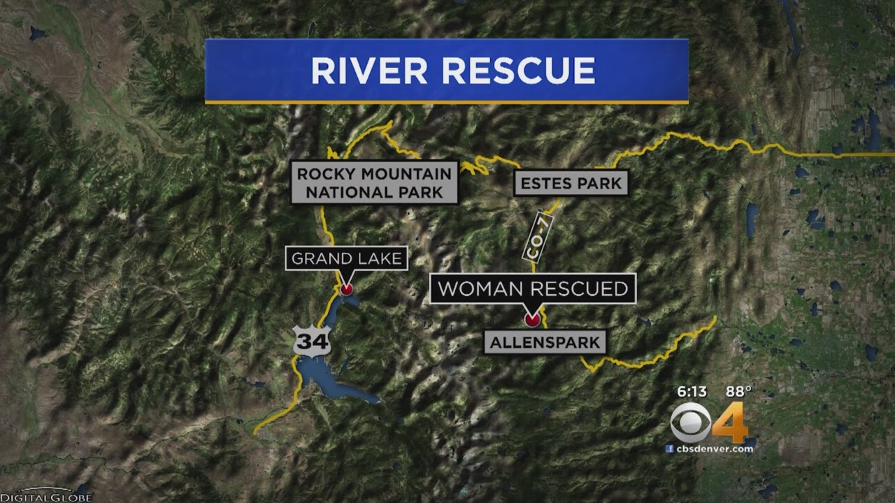 Rescuers Saved A Woman From St. Vrain River
