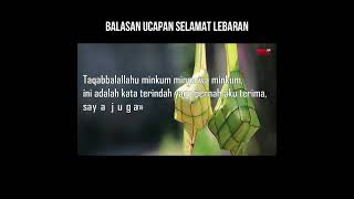 Download lagu balasan ucapan selamat lebaran idul fitri #shorts mp3 Download lagu balasan ucapan selamat lebaran idul fitri #shorts mp3