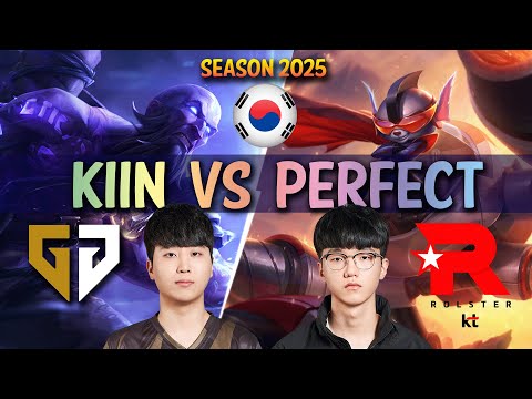 GEN Kiin vs KT PerfecT - Kiin RYZE vs PerfecT RUMBLE Top - Patch 15.6 KR Ranked | lolrec