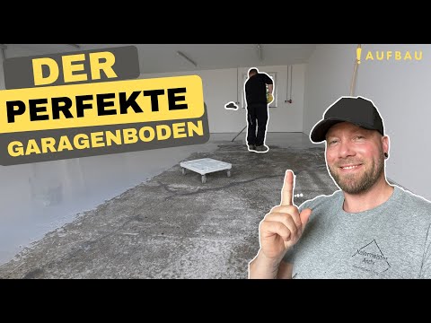 Garagenboden WICHTIG zu beachten!!!
