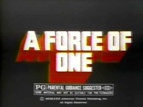 afbeelding A Force of One 1980 teaser trailer