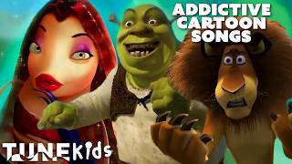 MORE : The Most Addictive Cartoon Songs Ever | Madagascar, Shrek & More | TUNE: Kids gameplay video by Ldill, 39:42 duration