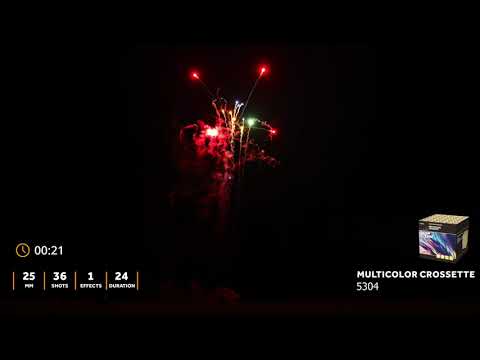 5304 - Multicolor Crossette