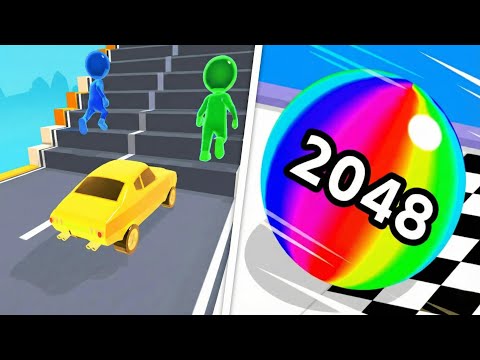 Shape-Shifting VS Ball Run 2048 – Runner vs 2048 Walkthrough Gameplay!