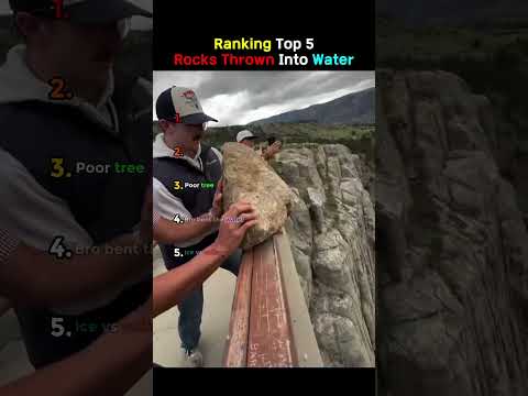 Ranking Best Rocks Thrown Into Water 😲