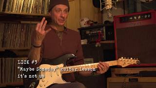 Umphrey's McGee: "Maybe Someday" Guitar Lesson - Lick #3