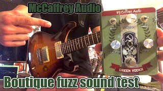 Video thumbnail for McCaffrey Audio Green Vodka Fuzz by Alex Price