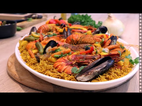 Paella à la Sénégalaise avec @eggokitchenhouse
