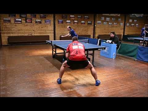 KEN WAEGEMAN B0 (Berlaar) tegen  CHRISTIAN BLONDEAU B0 (Villette)