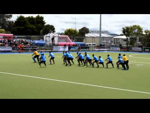 Fiji Mens Hockey team Haka