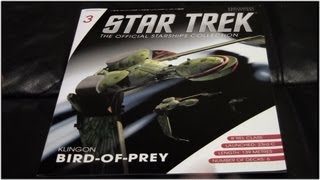 Star Trek Starships Collection #2 & 3 Review - Enterprise NC-1701 & Klingon Bird of Prey :o)
