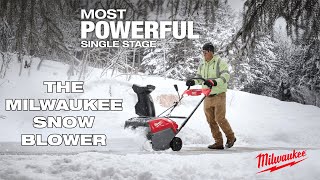 Milwaukee M18 F2SSBL-122 Aku sněhová fréza - 53 cm