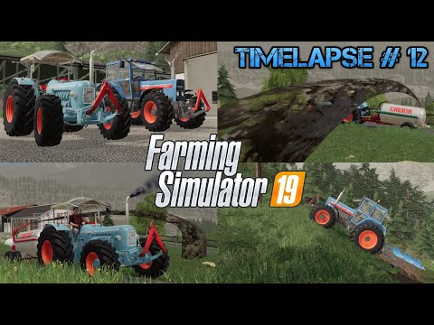 The SLURRY CANNON! 💩💥💪🏽 EICHER's big brother appears? 🚜💨 | [FS19] - Timelapse # 12 Walchen Seasons
