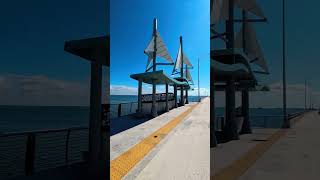 Riding the Newly Opened Howard Frankland Bridge Trail Over Tampa Bay #followthomas
