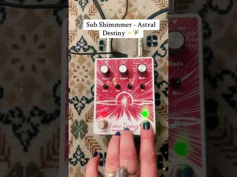 Astra’s Destiny on the Harp ✨ by #earthquakerdevices #guitarpedals #ambientmusic #harp #earthquake