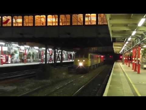Freightliner 86's on the liners, 4th - 8th August 2014.
